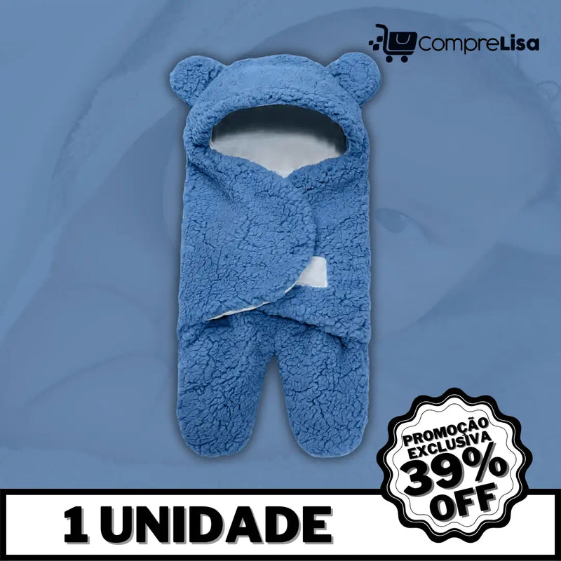 Cobertor BabySleep Urso - Lisa®️