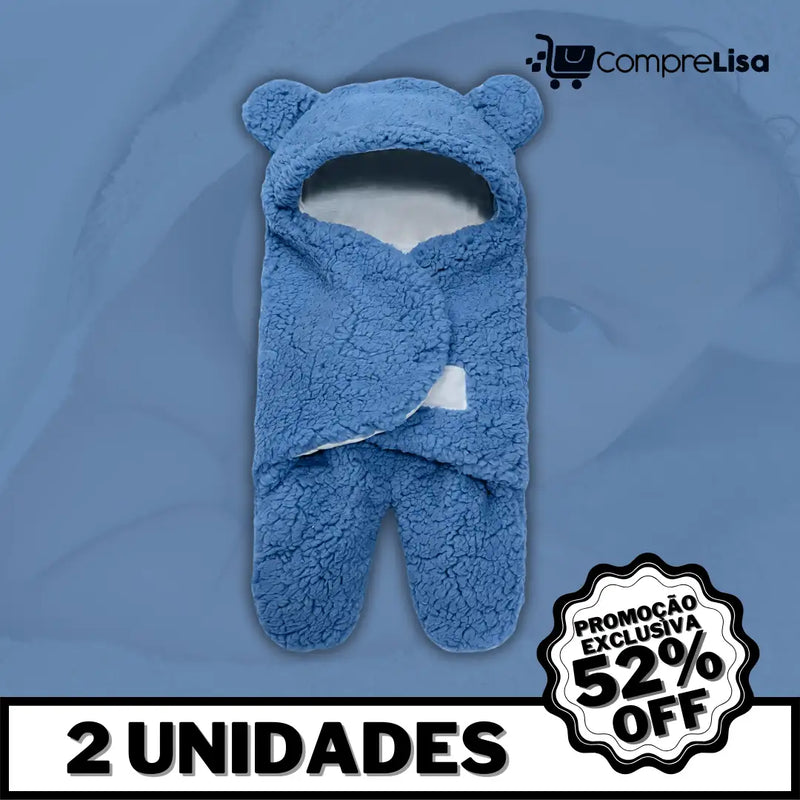 Cobertor BabySleep Urso - Lisa®️