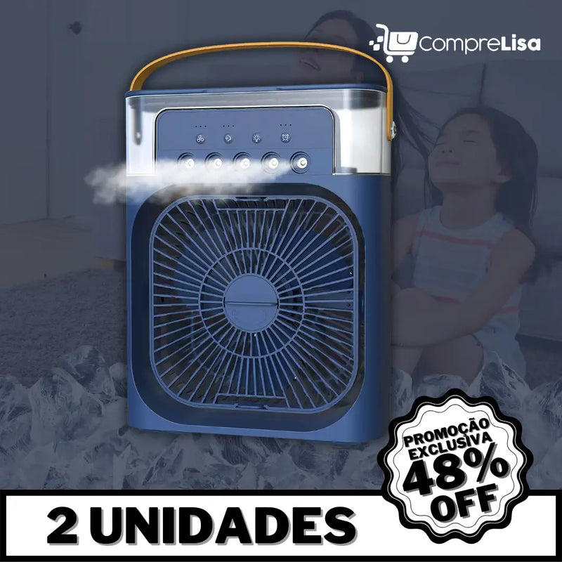 Mini Climatizador de Ar Refrescante 3 em 1 - Lisa®️