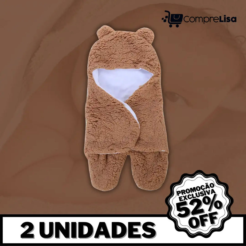 Cobertor BabySleep Urso - Lisa®️