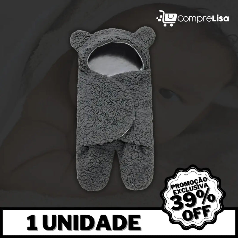 Cobertor BabySleep Urso - Lisa®️