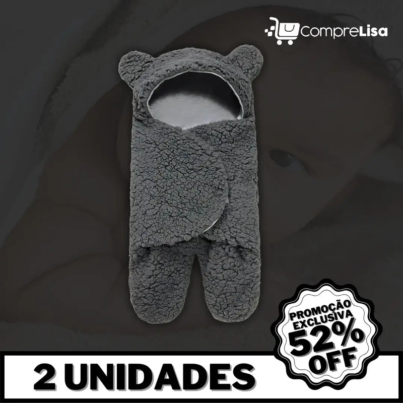 Cobertor BabySleep Urso - Lisa®️