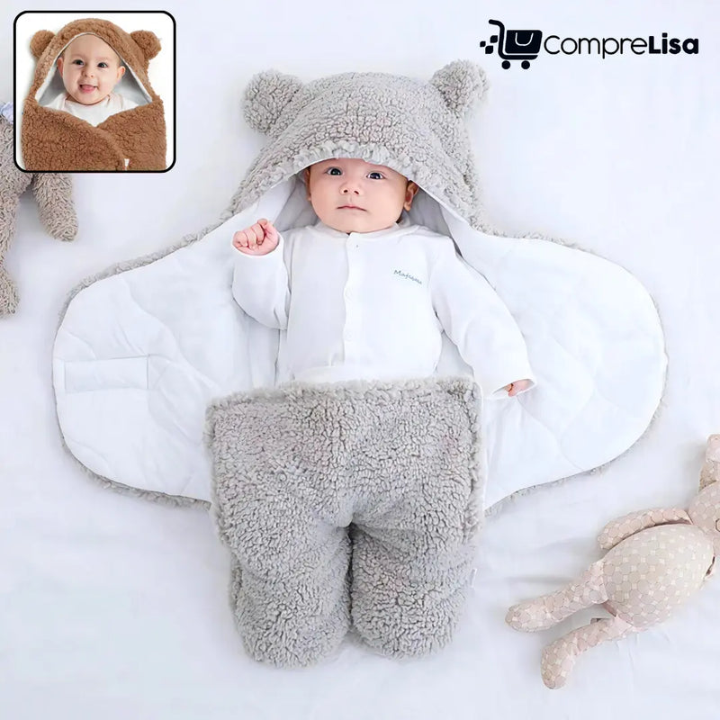 Cobertor BabySleep Urso - Lisa®️