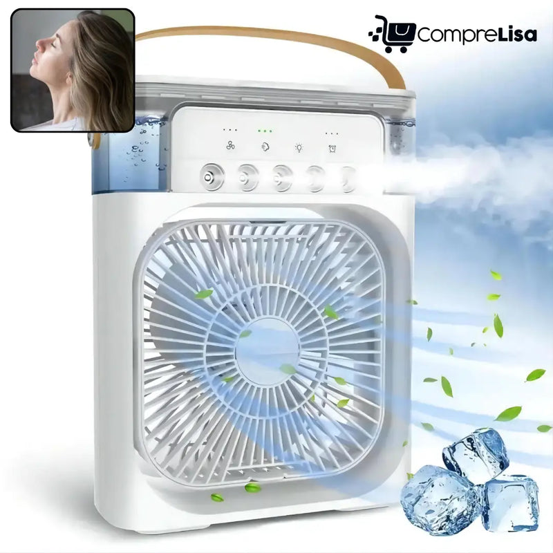 Mini Climatizador de Ar Refrescante 3 em 1 - Lisa®️