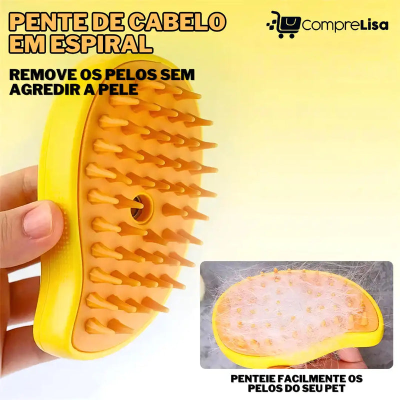 Escova Removedora de Pelos Hidratante - Lisa®️