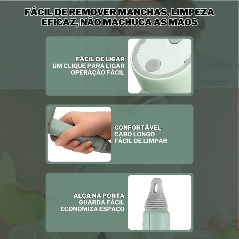 Escova Lava Louça Automática 3 em 1 - Lisa®️