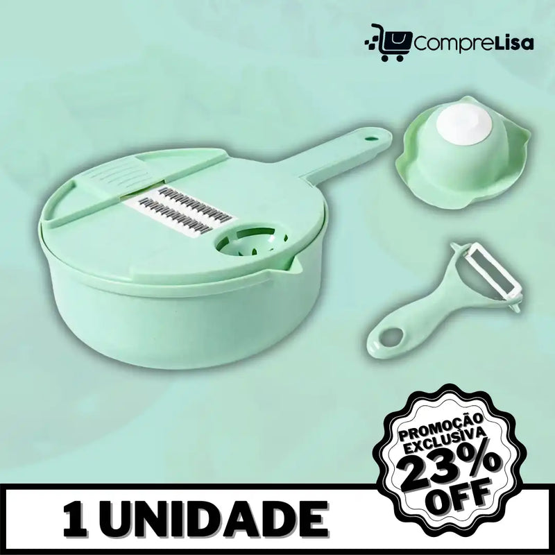 Cortador de Vegetais Multi-Funcional 12 em 1 - Lisa®️