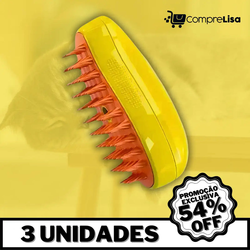 Escova Removedora de Pelos Hidratante - Lisa®️