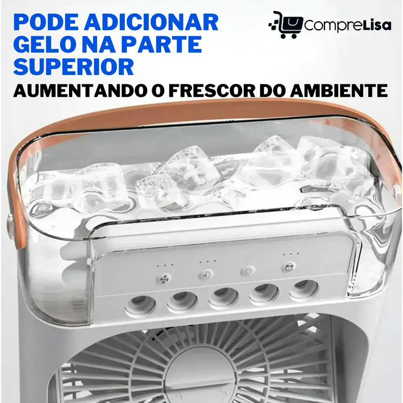 Mini Climatizador de Ar Refrescante 3 em 1 - Lisa®️