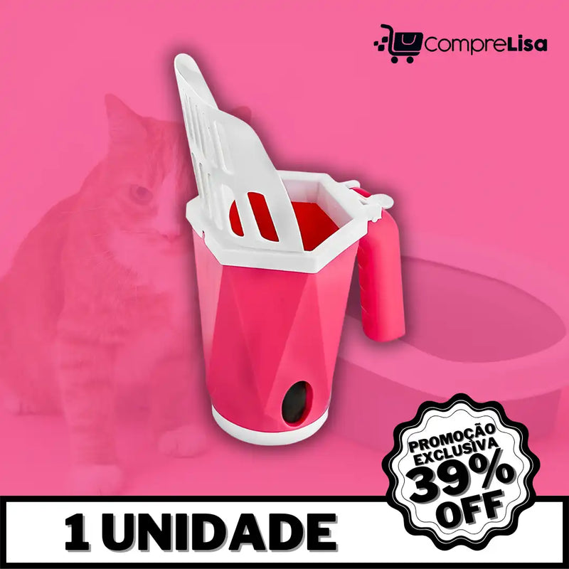 Pá Higiênica Pet Automática + BRINDE - Lisa®️