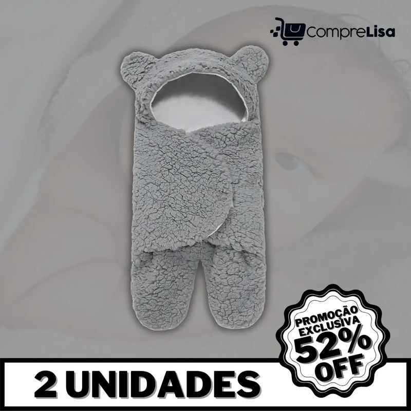 Cobertor BabySleep Urso - Lisa®️