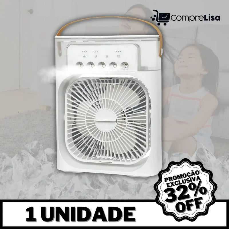 Mini Climatizador de Ar Refrescante 3 em 1 - Lisa®️